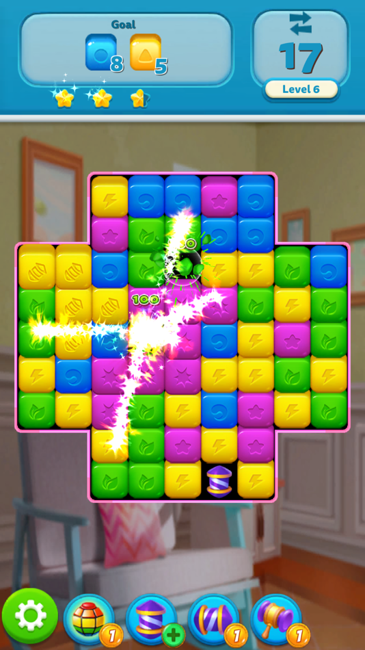 #2. 暇つぶしゲーム Cube Blast (iOS) 来自: Basement Apps, Inc.