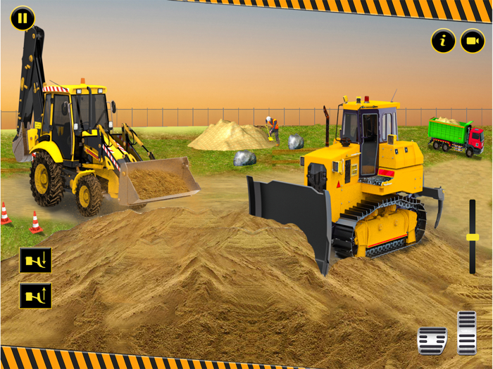 Heavy Excavator Truck Games 3D