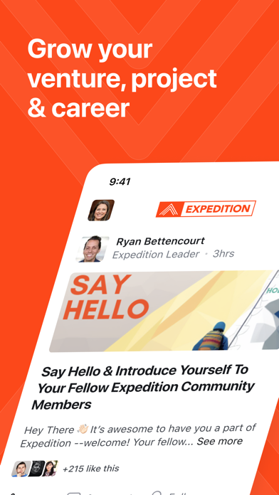 Screenshot 1 of Expedition Community App
