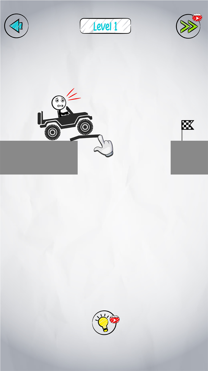 Draw Bridge Stickman Car Game