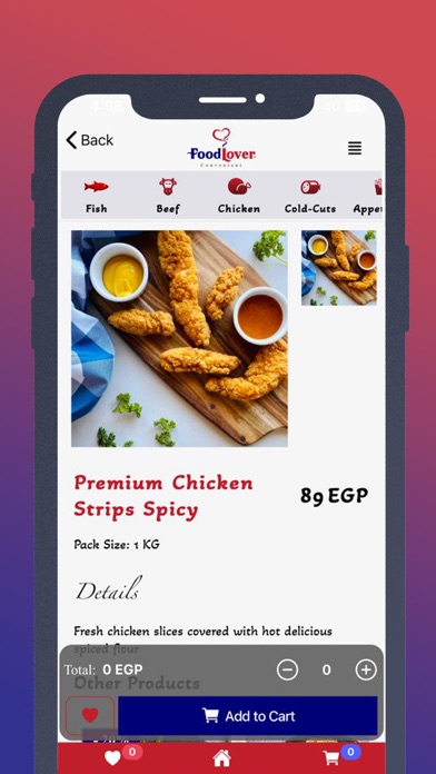 FoodLoverEg Screenshot
