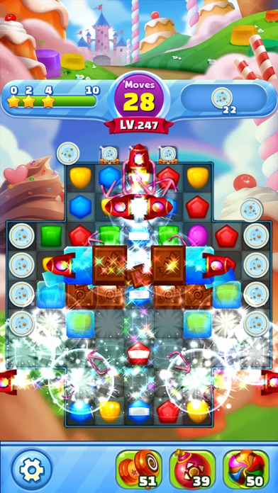 Jenny&Wolf Match3 Screenshot