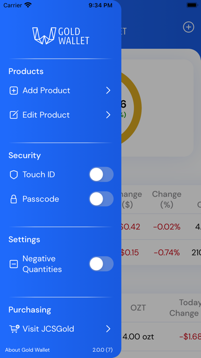 Gold Wallet - Bullion Tracker Screenshot