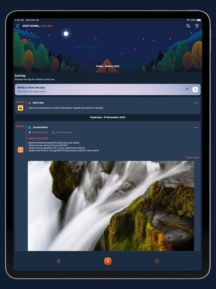 Think Personal Diary Journal