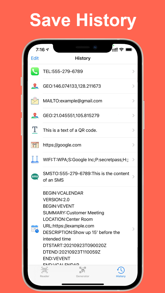 QR Code Scanner for iPhones