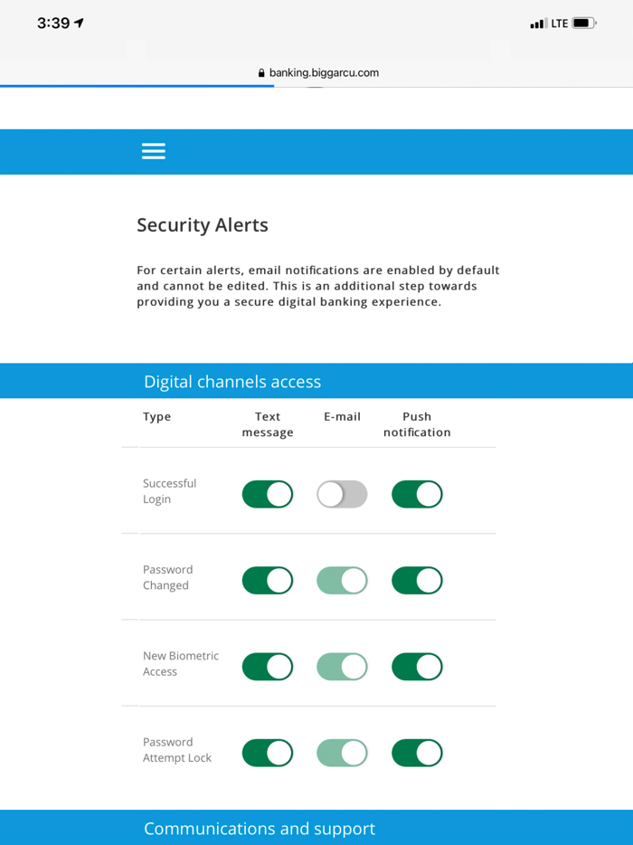 Biggar and District Credit Union
