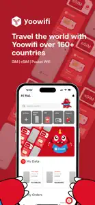 Yoowifi - Travel Wifi eSIM SIM screenshot #1 for iPhone