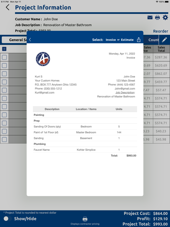 ImmediaBid iPad screenshot 9 - Business app