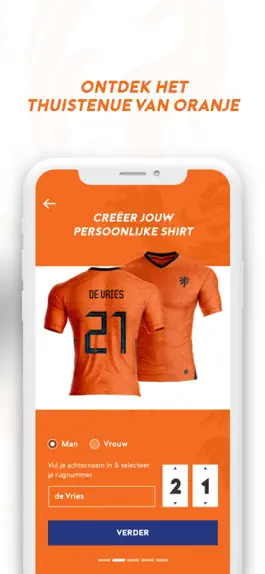 Game screenshot KNVB Oranje hack