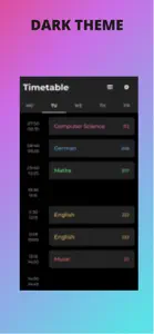 Timetable School App screenshot #2 for iPhone