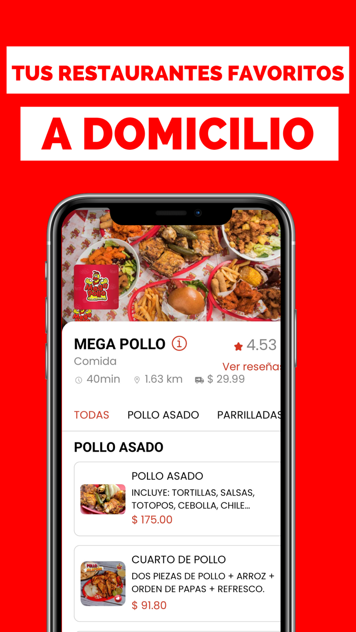 Delivery YA Comida a domicilio