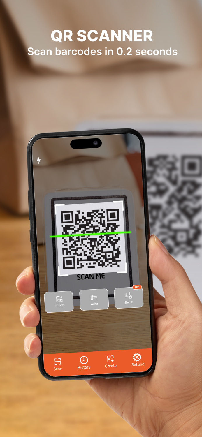 QR Barcode Scan Now