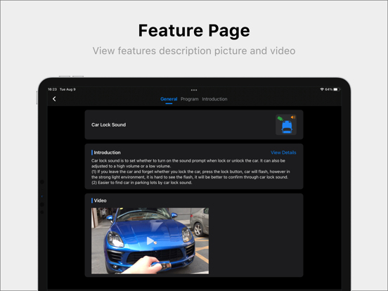 OBDGO PRO iPad screenshot 3 - Utilities app