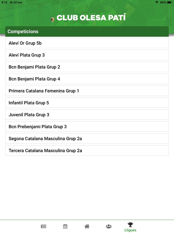 Club Olesa Patí app screenshot 3