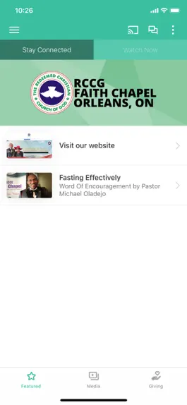 Game screenshot RCCG Faith Chapel Orleans, ON mod apk