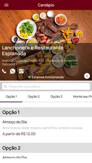 restaurante esplanada iphone screenshot 1