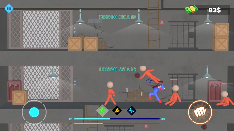 Stickman Escape - Hell Prison screenshot-5