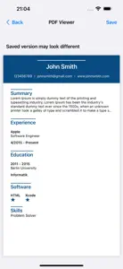 CV Maker Builder screenshot #10 for iPhone