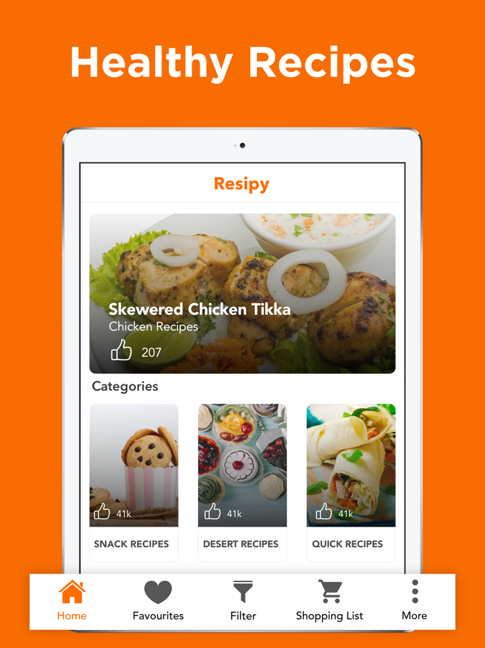 Healthy Recipes and Meal Planner