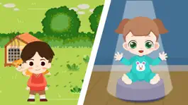 Game screenshot Bunny：happy school apk