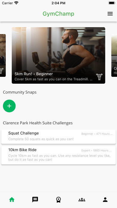 GymChamp Screenshot