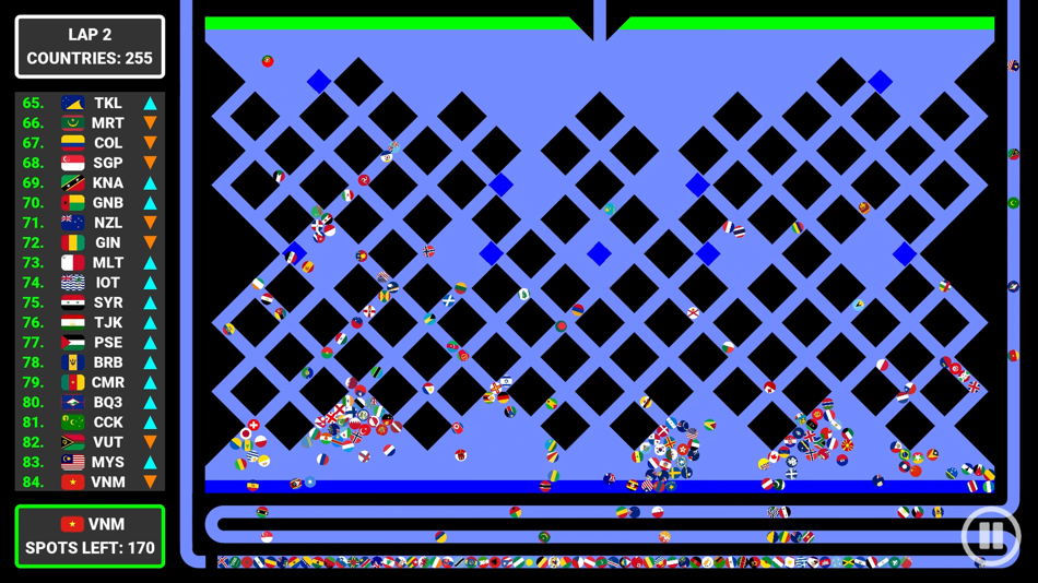 #2. World Marble Race (iOS) 由: Mateo Garnica Castillo