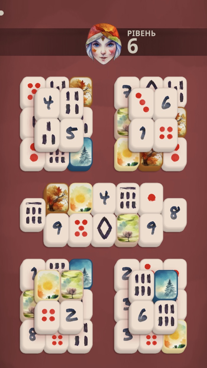 Mahjong Solitaire Game Puzzle
