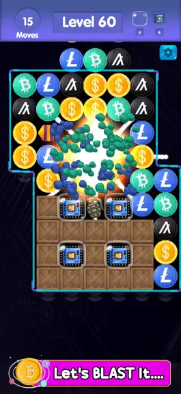 Game screenshot Pop it Crypto Coins Blast Game mod apk