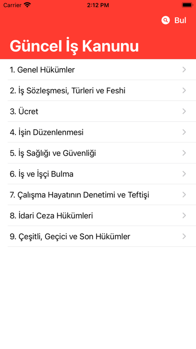 Güncel İş Kanunu Screenshot