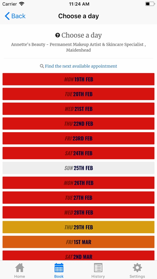 #3. Annette's Beauty (iOS) 由: Book in Beautiful Ltd