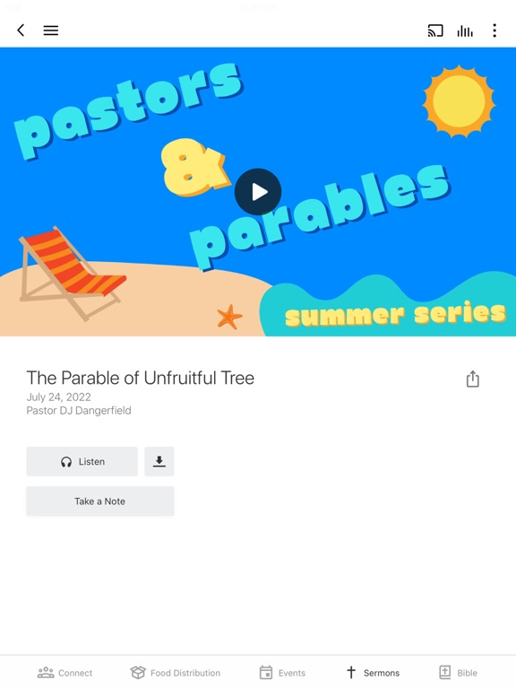 fbcchanute iPad screenshot 3 - Education app