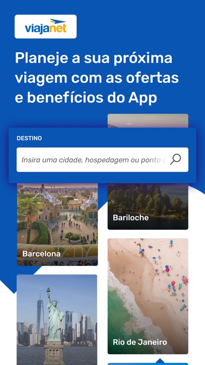 ViajaNet: Passagens Aéreas