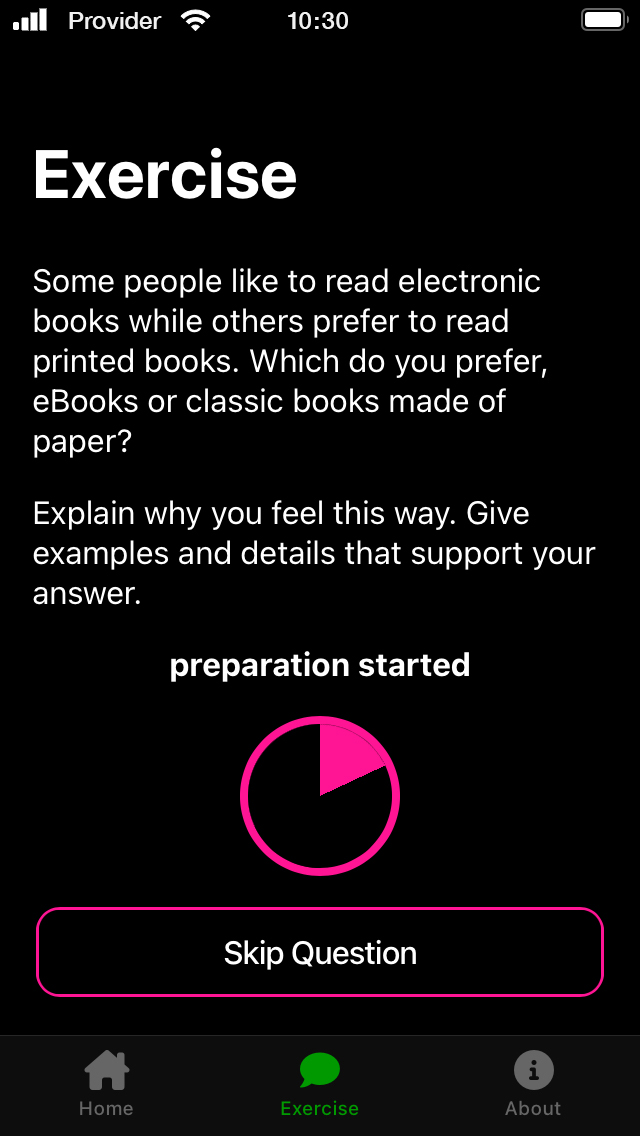 TOEFL Speaking Practice