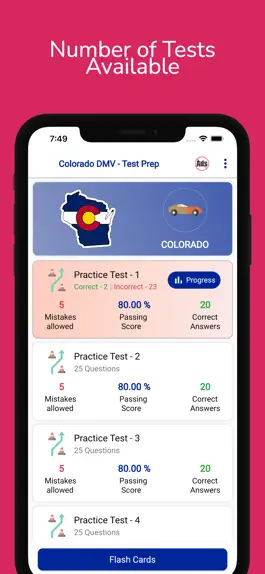 Game screenshot Colorado DMV Permit Practice hack