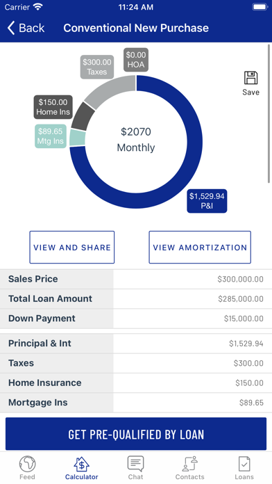 Morgan Financial: My Mortgage Screenshot