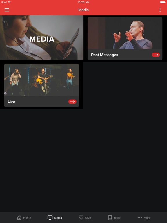 The Point VA iPad screenshot 2 - Lifestyle app