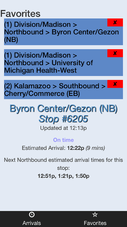 #2. Grand Rapids Rapid Bus Tracker (iOS) 由: Naiara Albaina