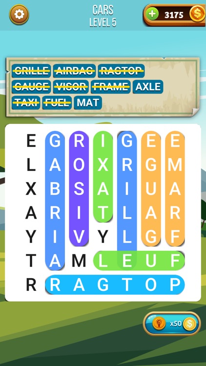 Word Search: Hidden Words Game screenshot-3