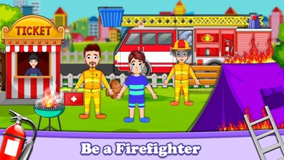 Pretend City Firefighter Life Screenshot