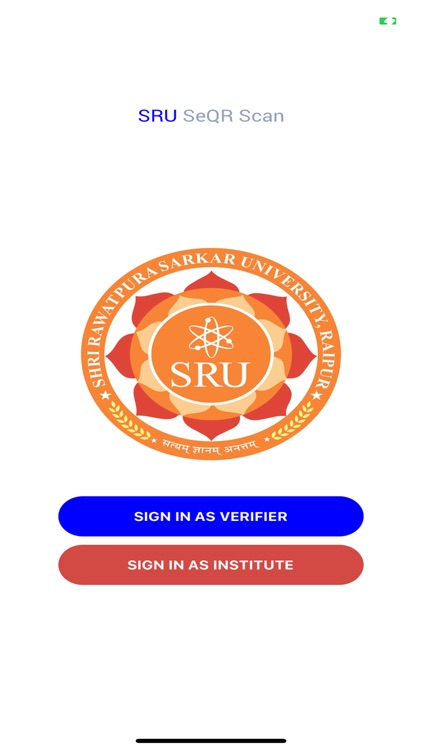SRU SeQR Scan
