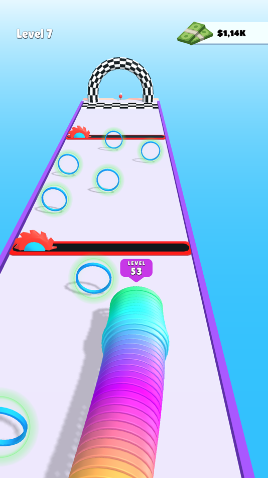 #4. Circle Stack Run (iOS) 由: Aden Games