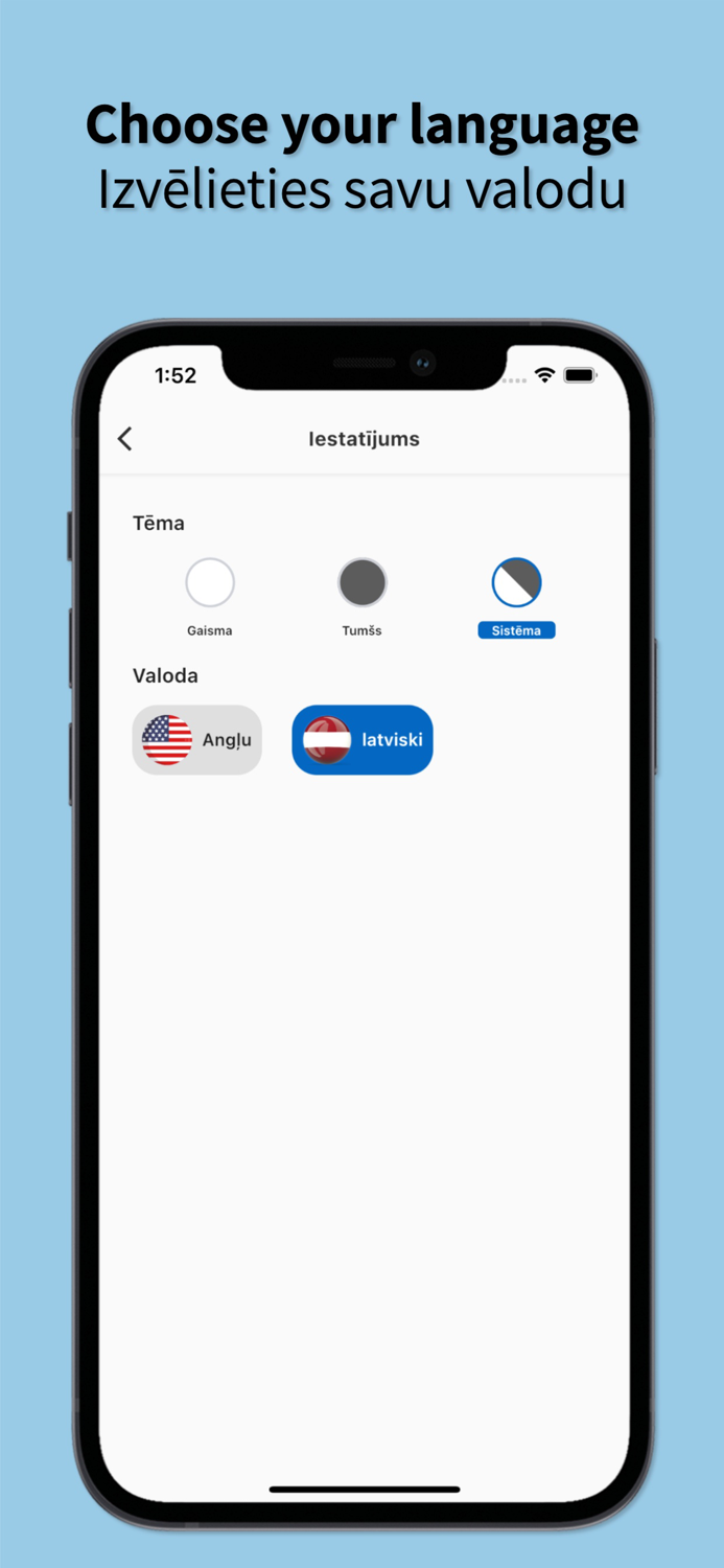English to Latvian Tulkotājs