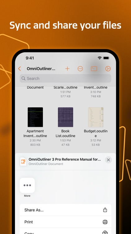 OmniOutliner 3 Enterprise screenshot-8