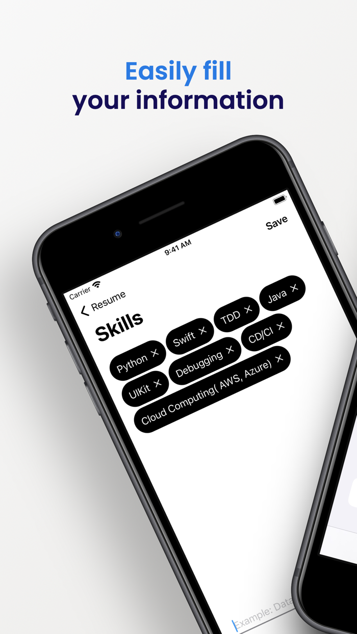 Resume Maker Template