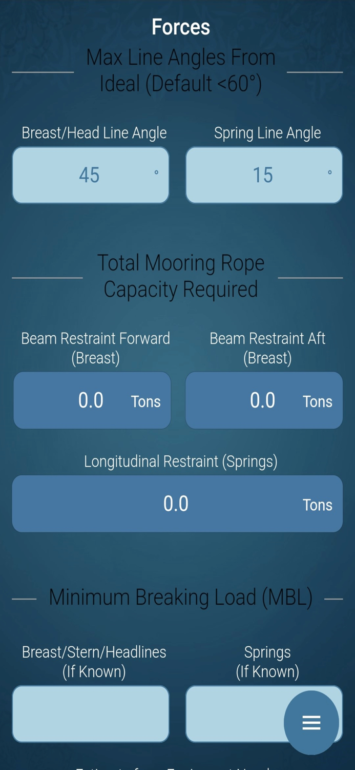 Shipmove Mooring Analysis