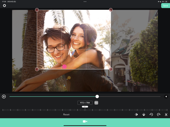 CropMov - Crop Video Editor iPad screenshot 6 - Photo & Video app