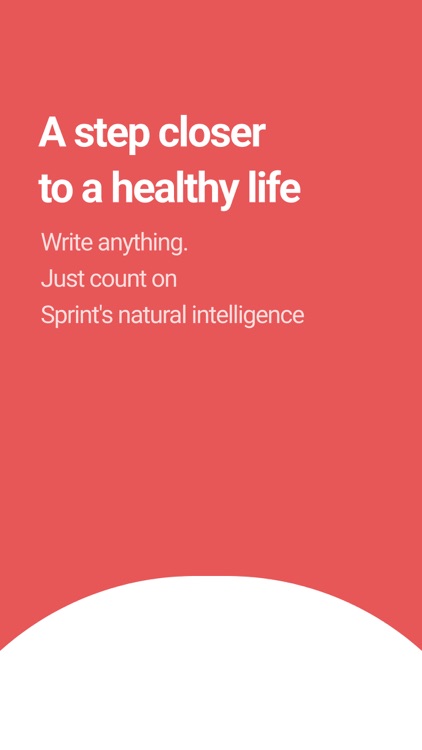 스프린트 Sprint - 자동 식단 기록앱 screenshot-0