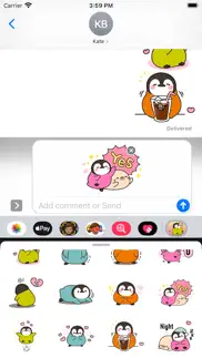 How to cancel & delete cute penguin 8 stickers pack 2