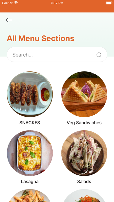 Gourmet Cafe & Bakery Screenshot