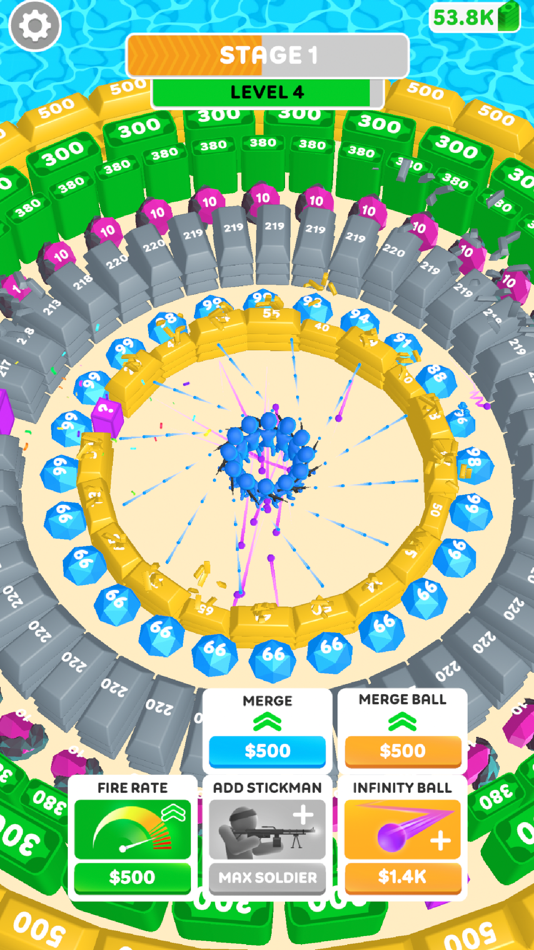 #4. Click Shooter (iOS) 由: Yeapp Yazilim Anonim Sirketi